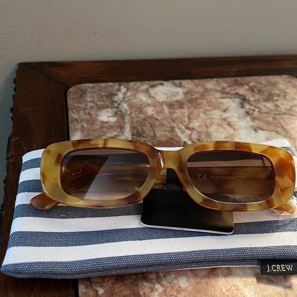 J.Crew Biarritz slim acetate sunglasses BA150 - Picture 2 of 5